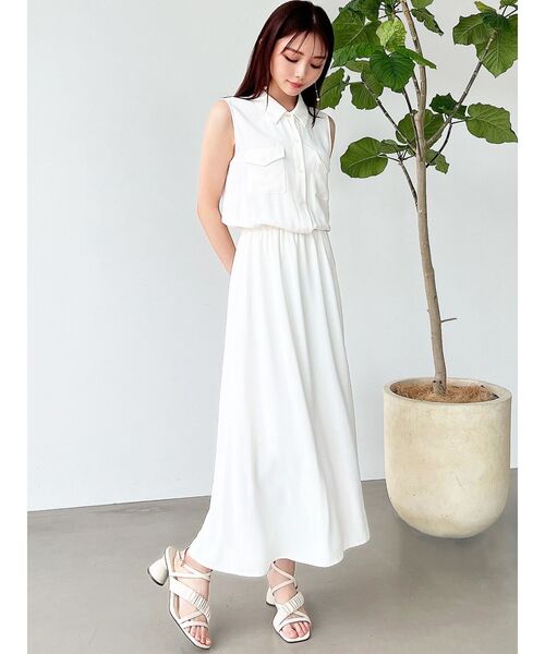 RESEXXY（リゼクシー）の「ギャザーポイントサンダル（サンダル・レディース・ブラック/グリーン/アイボリー・SMALL/MEDIUM/LARGE）」の8枚目の写真