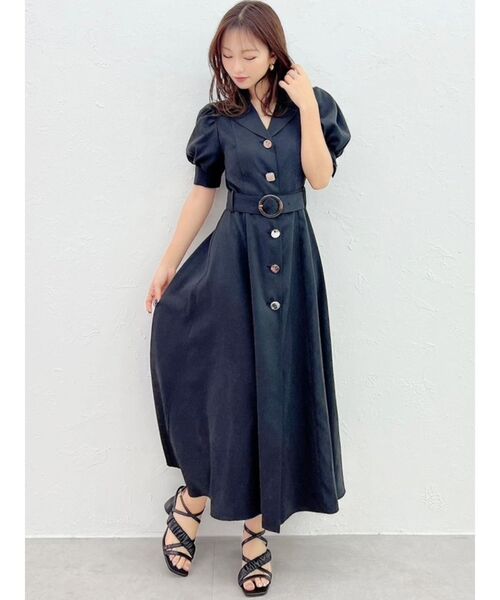 RESEXXY（リゼクシー）の「ギャザーポイントサンダル（サンダル・レディース・ブラック/グリーン/アイボリー・SMALL/MEDIUM/LARGE）」の14枚目の写真