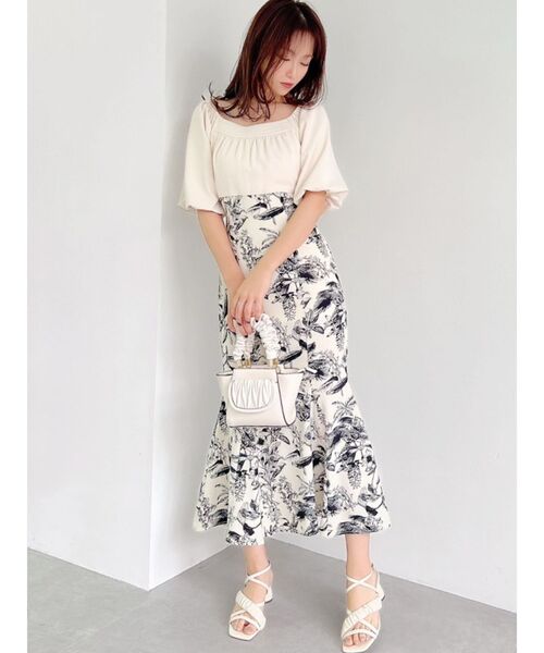 RESEXXY（リゼクシー）の「ギャザーポイントサンダル（サンダル・レディース・ブラック/グリーン/アイボリー・SMALL/MEDIUM/LARGE）」の17枚目の写真