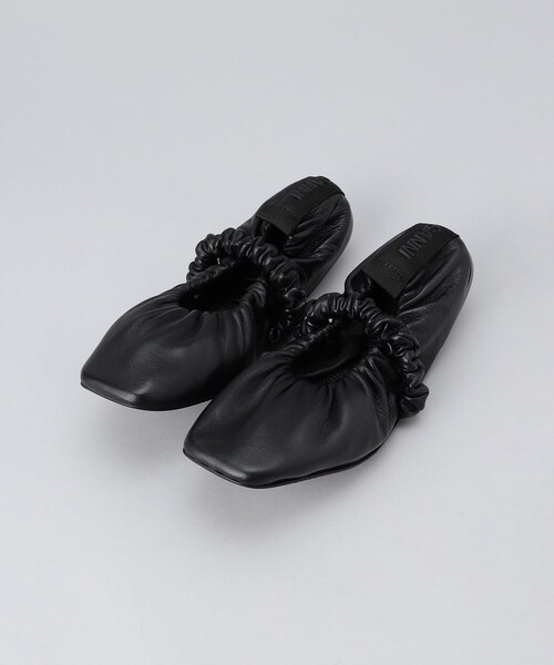 Firsthand（ファーストハンド）の「GANNI/ガニー Scrunchie Ballerina / バレエシューズ / ジャカードシューズ（パンプス・レディース・ブラック・36/37/38）」の3枚目の写真