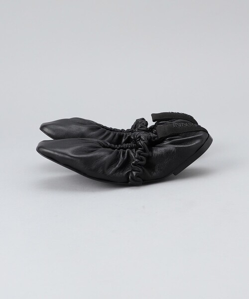 Firsthand（ファーストハンド）の「GANNI/ガニー Scrunchie Ballerina / バレエシューズ / ジャカードシューズ（パンプス・レディース・ブラック・36/37/38）」の7枚目の写真