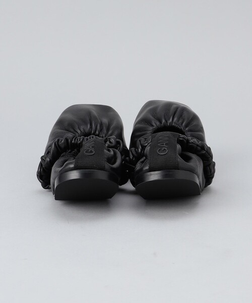 Firsthand（ファーストハンド）の「GANNI/ガニー Scrunchie Ballerina / バレエシューズ / ジャカードシューズ（パンプス・レディース・ブラック・36/37/38）」の8枚目の写真