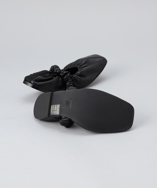 Firsthand（ファーストハンド）の「GANNI/ガニー Scrunchie Ballerina / バレエシューズ / ジャカードシューズ（パンプス・レディース・ブラック・36/37/38）」の2枚目の写真