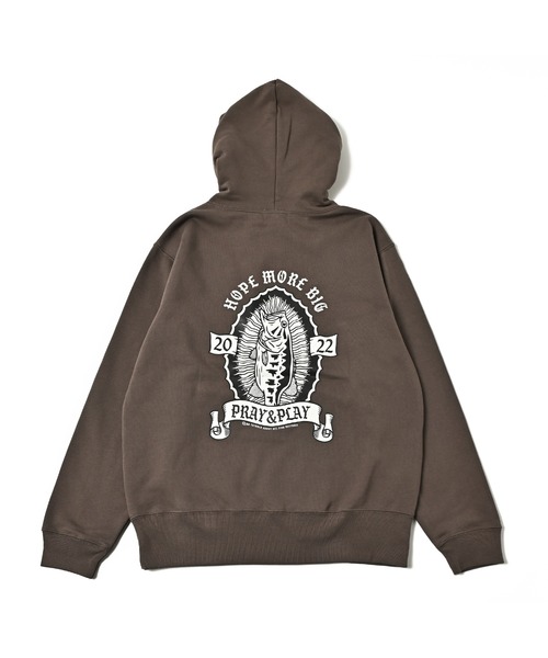 PRAY hood parka（パーカー）｜NOTHINKER（ノーシンカー）