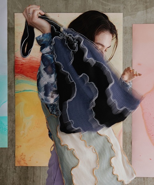 CONTROL FREAK / CTFK(コントロールフリーク)の「CONTROL FREAK(コントロールフリーク)シアーウェーブパッチトート(トートバッグ・レディース・ブラック/グリーン/オレンジ・FREE)」の2枚目の写真