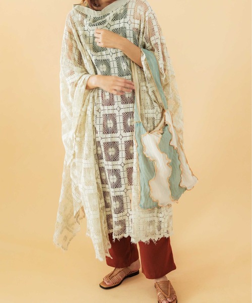 CONTROL FREAK / CTFK(コントロールフリーク)の「CONTROL FREAK(コントロールフリーク)シアーウェーブパッチトート(トートバッグ・レディース・ブラック/グリーン/オレンジ・FREE)」の17枚目の写真