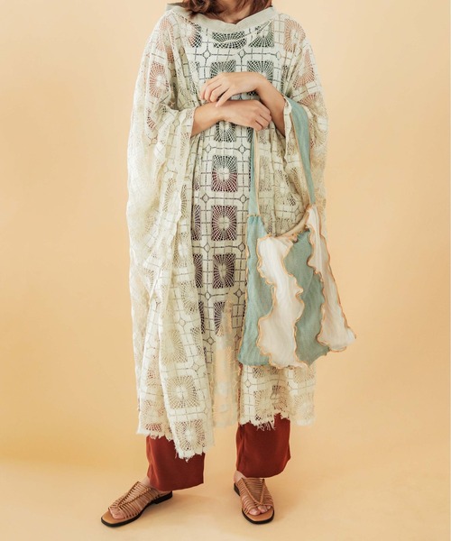 CONTROL FREAK / CTFK(コントロールフリーク)の「CONTROL FREAK(コントロールフリーク)シアーウェーブパッチトート(トートバッグ・レディース・ブラック/グリーン/オレンジ・FREE)」の18枚目の写真