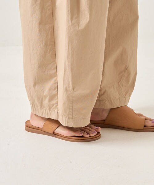 FREAK'S STORE（フリークスストア）の「CLOWN PANTS/タックカーブパンツ/クラウンパンツ(バルーンパンツ) / カーブパンツ（チノパンツ・レディース・キャメル/ピンク/ブラック/オフホワイト/ブラウン/レッド/ネイビー/オリーブ・SMALL/MEDIUM）」の10枚目の写真