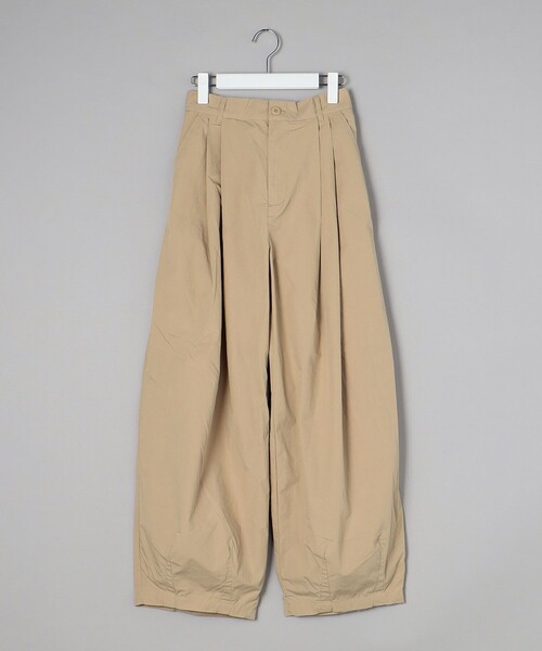 FREAK'S STORE（フリークスストア）の「CLOWN PANTS/タックカーブパンツ/クラウンパンツ(バルーンパンツ) / カーブパンツ（チノパンツ・レディース・キャメル/ピンク/ブラック/オフホワイト/ブラウン/レッド/ネイビー/オリーブ・SMALL/MEDIUM）」の15枚目の写真