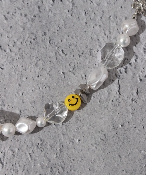 SMILEY FACE（スマイリーフェイス）の「【SMILEY FACE/スマイリーフェイス】スマイルネックレス（ネックレス・メンズ・A/B・FREE）」の4枚目の写真