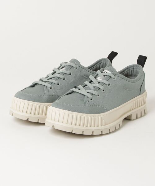 PALLADIUM（パラディウム）の「PALLADIUM/パラディウム PALLASHOCK LO ORG 2/パラショック ロー オーガニック2（スニーカー・メンズ・イエロー/ホワイト/ライトブルー/ライトベージュ/ダークグレー/ライトカーキ/グレー/ブラック/イエロー系その他・23cm/24.5cm/26cm/27cm/23.5cm/27.5cm/24cm/25.5cm/26.5cm/28cm/25cm/22.5cm/29cm）」の4枚目の写真