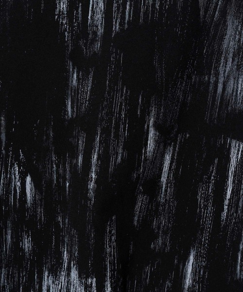 MAISON SPECIAL(メゾンスペシャル)の「《ユニセックスアイテム》ハンドプリントフローオーバーサイズクルーネックTシャツ【MAISON SPECIAL/メゾンスペシャル】(Tシャツ/カットソー・メンズ・ブラック/ホワイト・1/2/0)」の6枚目の写真