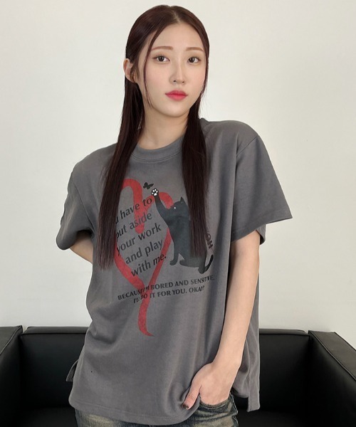 tシャツ A'GEM/9 × .kom「DXOH/ディソエイチ」LIFE T-SHIRT/ライフティー レディース A'GEM/9 × .kom『DXOH/ディソエイチ』LIFE T-SHIRT/ライフティー