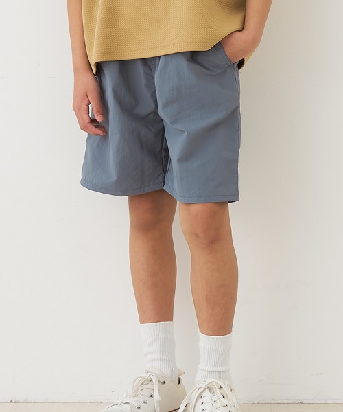coca(coca)(コカ)の「\26ss新色追加/ キッズ 親子お揃いナイロンショートパンツ/撥水(その他パンツ・キッズ・ターコイズブルー/パープル/オレンジ/ブラック/イエロー/グリーン/ブルー/グレー/ダークブルー/マスタード/ライトベージュ・100/110/120/130/140/150)」の7枚目の写真