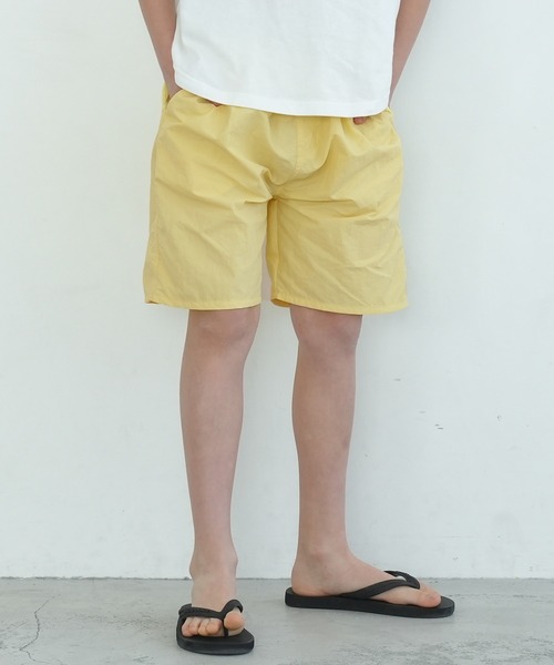 coca(coca)(コカ)の「キッズ 親子お揃いナイロンショートパンツ/撥水(その他パンツ・キッズ・ターコイズブルー/パープル/オレンジ/ブラック/イエロー/グリーン/ブルー/グレー・100/110/120/130/140/150)」の7枚目の写真