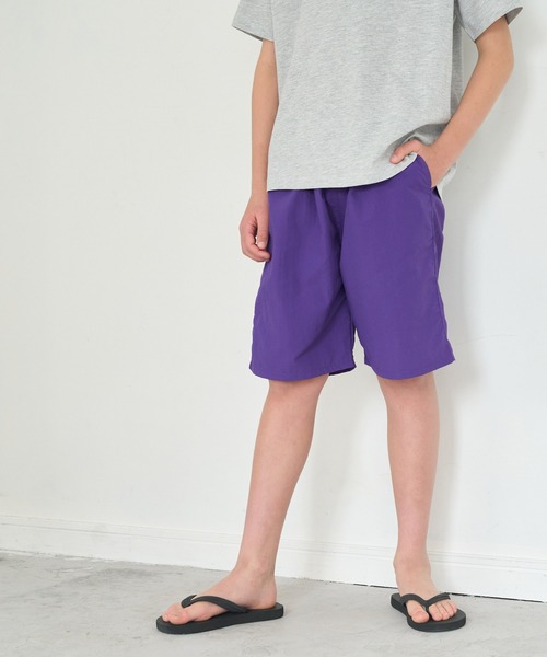 coca(coca)(コカ)の「キッズ 親子お揃いナイロンショートパンツ/撥水(その他パンツ・キッズ・ターコイズブルー/パープル/オレンジ/ブラック/イエロー/グリーン/ブルー/グレー・100/110/120/130/140/150)」の11枚目の写真