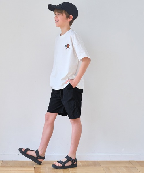 coca(coca)(コカ)の「キッズ 親子お揃いナイロンショートパンツ/撥水(その他パンツ・キッズ・ターコイズブルー/パープル/オレンジ/ブラック/イエロー/グリーン/ブルー/グレー・100/110/120/130/140/150)」の13枚目の写真