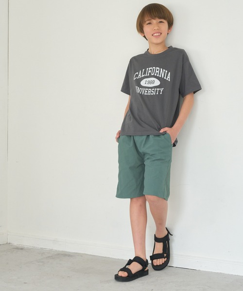 coca(coca)(コカ)の「キッズ 親子お揃いナイロンショートパンツ/撥水(その他パンツ・キッズ・ターコイズブルー/パープル/オレンジ/ブラック/イエロー/グリーン/ブルー/グレー・100/110/120/130/140/150)」の14枚目の写真