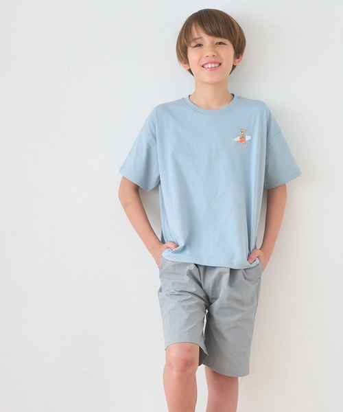 coca(coca)(コカ)の「キッズ 親子お揃いナイロンショートパンツ/撥水(その他パンツ・キッズ・ターコイズブルー/パープル/オレンジ/ブラック/イエロー/グリーン/ブルー/グレー・100/110/120/130/140/150)」の16枚目の写真