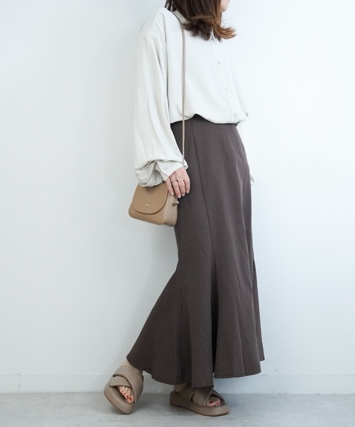 Fabby fabby（ファビィーファビィー）の「クロスベルト厚底サンダル（サンダル・レディース・ブラック/ベージュ/オフホワイト・SMALL/MEDIUM/LARGE）」の21枚目の写真