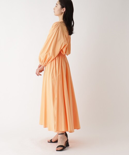 OPAQUE.CLIP（オペークドットクリップ）の「◆【大草直子さんコラボ】コットンギャザーブラウス セットアップ対応（シャツ/ブラウス・レディース・ライトグリーン/サンドベージュ/オレンジ・40/38/36）」の21枚目の写真