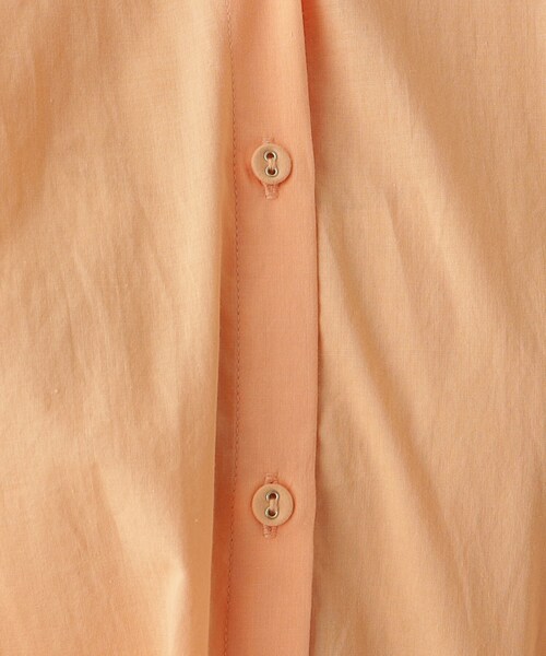 OPAQUE.CLIP（オペークドットクリップ）の「◆【大草直子さんコラボ】コットンギャザーブラウス セットアップ対応（シャツ/ブラウス・レディース・ライトグリーン/サンドベージュ/オレンジ・40/38/36）」の18枚目の写真