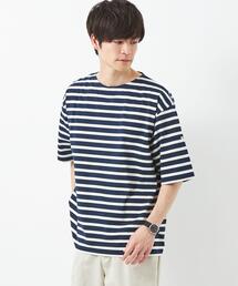 ORCIVAL | ＜ORCIVAL＞スビンジャージ ボーダー クルーネック Tシャツ(Tシャツ/カットソー)
