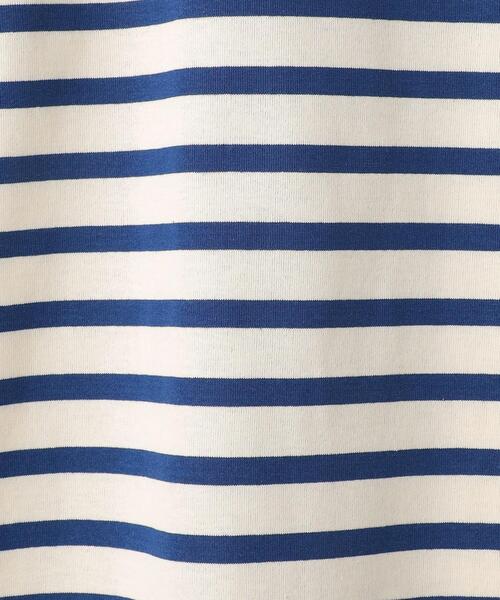 ORCIVAL（オーシバル）の「＜ORCIVAL＞スビンジャージ ボーダー クルーネック Tシャツ（Tシャツ/カットソー・メンズ・グレー/オフホワイト/ネイビー・4/3/5）」の13枚目の写真