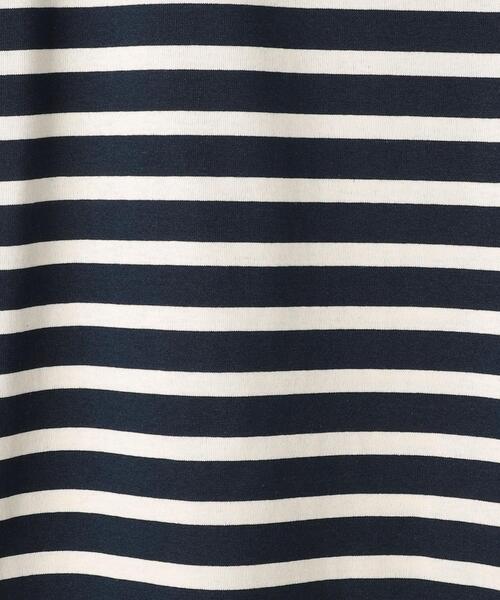 ORCIVAL（オーシバル）の「＜ORCIVAL＞スビンジャージ ボーダー クルーネック Tシャツ（Tシャツ/カットソー・メンズ・グレー/オフホワイト/ネイビー・4/3/5）」の19枚目の写真