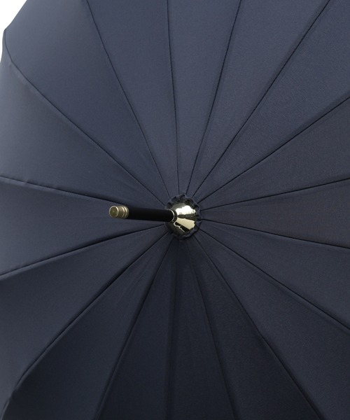 Wpc.（ダブリュピーシー）の「【Wpc.】晴雨兼用/16本骨ソリッド（長傘・レディース・ベージュ/サックスブルー/ネイビー/ピンク・FREE）」の10枚目の写真