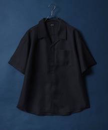 ANPAS（アンパス）の「ANPAS Twill Fabric Oversized Open Collar Shirt/ANPAS 別注 ツイル オーバーサイズ オープンカラー半袖シャツ メンズ 開襟シャツ（シャツ/ブラウス）」