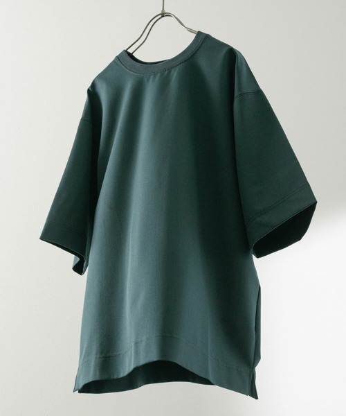 ITEMS URBANRESEARCH（アイテムズ アーバンリサーチ）の「TRストレッチ 半袖Tシャツ（Tシャツ/カットソー・メンズ・ブルー/パープル/ブラック/グリーン/グレー・MEDIUM/LARGE）」の3枚目の写真