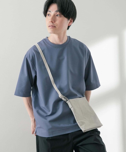 ITEMS URBANRESEARCH（アイテムズ アーバンリサーチ）の「TRストレッチ 半袖Tシャツ（Tシャツ/カットソー・メンズ・ブルー/パープル/ブラック/グリーン/グレー・MEDIUM/LARGE）」の10枚目の写真