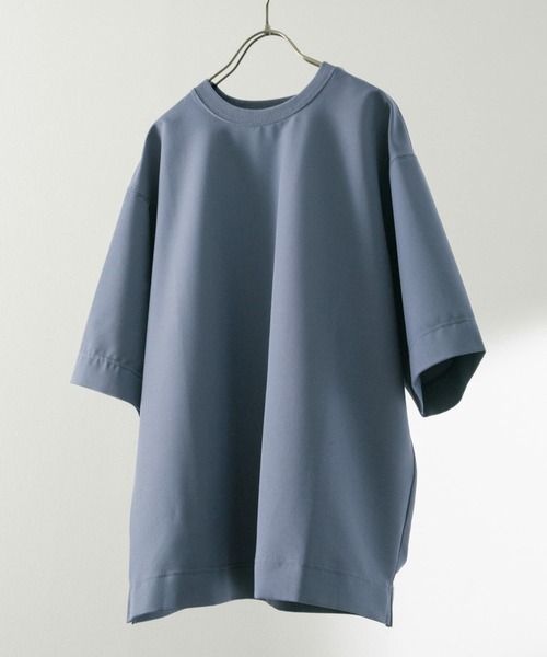 ITEMS URBANRESEARCH（アイテムズ アーバンリサーチ）の「TRストレッチ 半袖Tシャツ（Tシャツ/カットソー・メンズ・ブルー/パープル/ブラック/グリーン/グレー・MEDIUM/LARGE）」の14枚目の写真