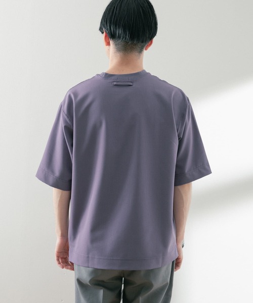 ITEMS URBANRESEARCH（アイテムズ アーバンリサーチ）の「TRストレッチ 半袖Tシャツ（Tシャツ/カットソー・メンズ・ブルー/パープル/ブラック/グリーン/グレー・MEDIUM/LARGE）」の17枚目の写真