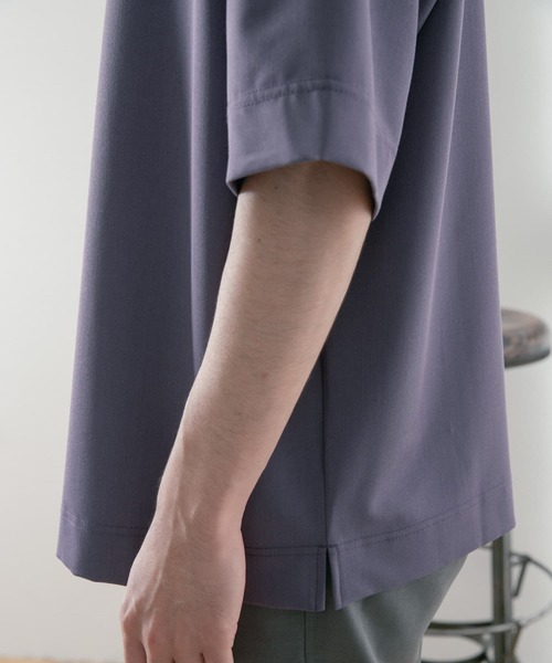 ITEMS URBANRESEARCH（アイテムズ アーバンリサーチ）の「TRストレッチ 半袖Tシャツ（Tシャツ/カットソー・メンズ・ブルー/パープル/ブラック/グリーン/グレー・MEDIUM/LARGE）」の21枚目の写真