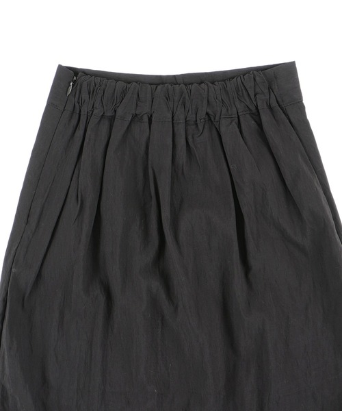 Figments(フィグメンツ)の「サイドスリットロングスカート(スカート・レディース・ブラック・FREE)」の5枚目の写真