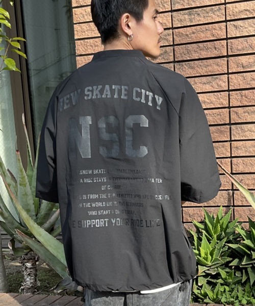 ムラサキスポーツ(ムラサキスポーツ)の「【ムラサキスポーツ限定】DEAR LAUREL/ディアローレル ナイロン半袖Tシャツ D23S1101(Tシャツ/カットソー・メンズ・ブラック/オリーブ・M/L)」の8枚目の写真