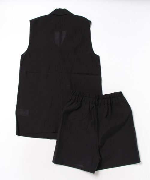 LOVETOXIC(ラブトキシック)の「シアージレSETUP(シャツワンピース・キッズ・サックスブルー/ブラック・L/M/S)」の6枚目の写真