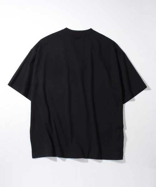 mihns closet(ミンズクローゼット)の「【mihns closet/ミンズクローゼット】中空糸天竺ロゴプリント半袖ビッグシルエットTシャツ(Tシャツ/カットソー・メンズ・ホワイト/ブラック系その他/ホワイト系その他/ブラック・M/L)」の17枚目の写真