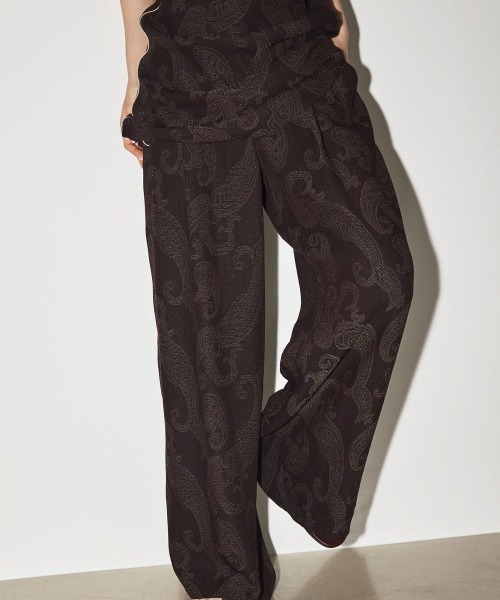 todayful Paisley Rough Pants ペイズリーサイズ38 TODAYFUL（トゥデイフル）の「TODAYFUL Paisley Rough Pants 12310705