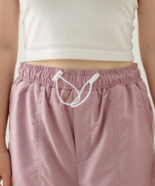 OLIVE des OLIVE（オリーブデオリーブ）の「サイドラインカーゴパンツ　1031020080（カーゴパンツ・レディース・ラベンダー/オートミール/ピンク/オフホワイト/ブラック・FREE）」の15枚目の写真