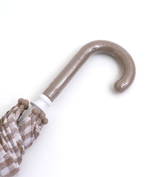 apres les cours（アプレレクール）の「tiny bear 総柄傘（長傘・キッズ・ベージュ・XS/S/MEDIUM/SMALL）」の6枚目の写真