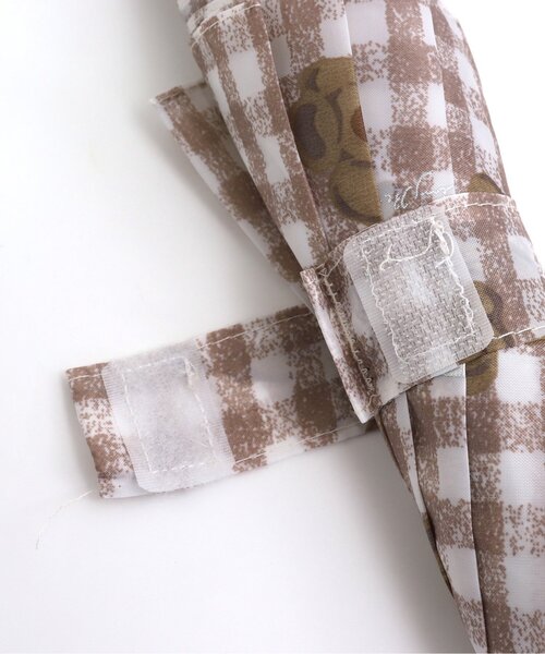 apres les cours（アプレレクール）の「tiny bear 総柄傘（長傘・キッズ・ベージュ・XS/S/MEDIUM/SMALL）」の10枚目の写真