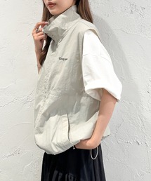 apres jour mignon | スタンドネックナイロンベスト【ZOZOTOWN限定アイテム】(ベスト)