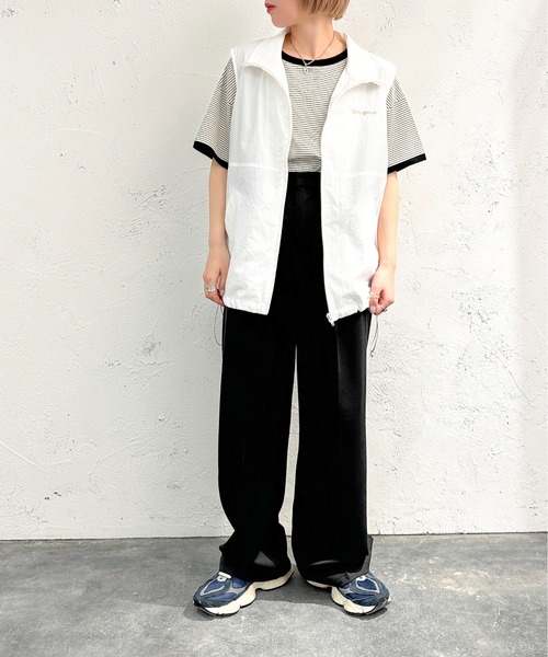 セール】スタンドネックナイロンベスト【ZOZOTOWN限定アイテム