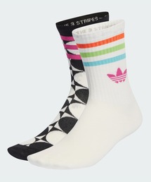 adidas（アディダス）の「RM クルーソックス 2足組 / アディダスオリジナルス adidas Originals（ソックス/靴下・レディース）」