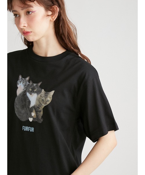 FURFUR（ファーファー）の「【FURFUR×上國料萌衣】トリプルキャット