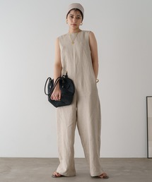 LOUNGEDRESS（ラウンジドレス）の「リネンオールインワン（つなぎ 