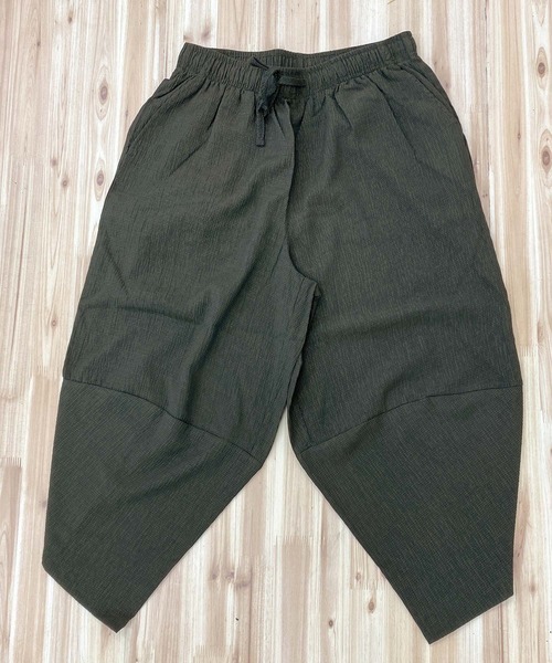 TopIsm(トップイズム)の「楊柳クレープ ドライタッチ サルエルパンツ(その他パンツ・メンズ・ブラック/カーキ/ネイビー・M/L/LL)」の14枚目の写真